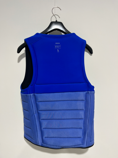 25 - Mystic Mayhem Impact Vest Fzip Wake - Black / Blue - L - Ex Display