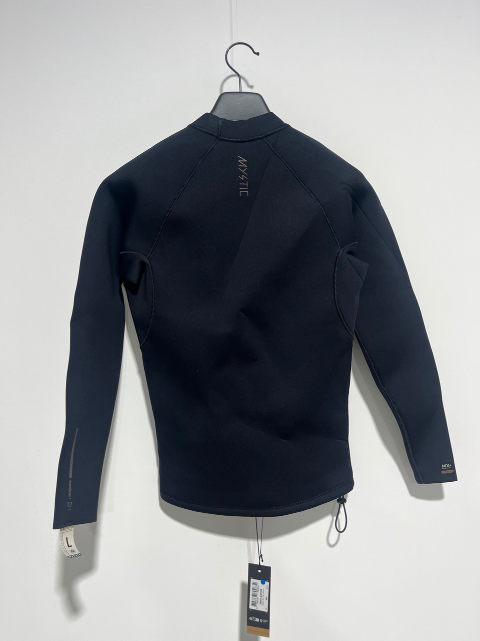 25 - Mystic Majestic Surf Top L/S 2mm - Black - L - Ex Display