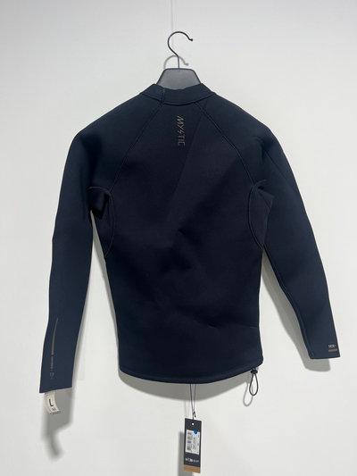 25 - Mystic Majestic Surf Top L/S 2mm - Black - L - Ex Display