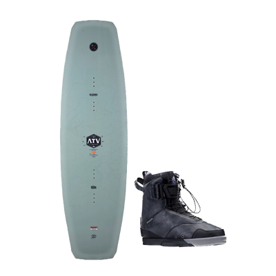 Hyperlite - ATV Wakeboard + Defacto Boots Bundle