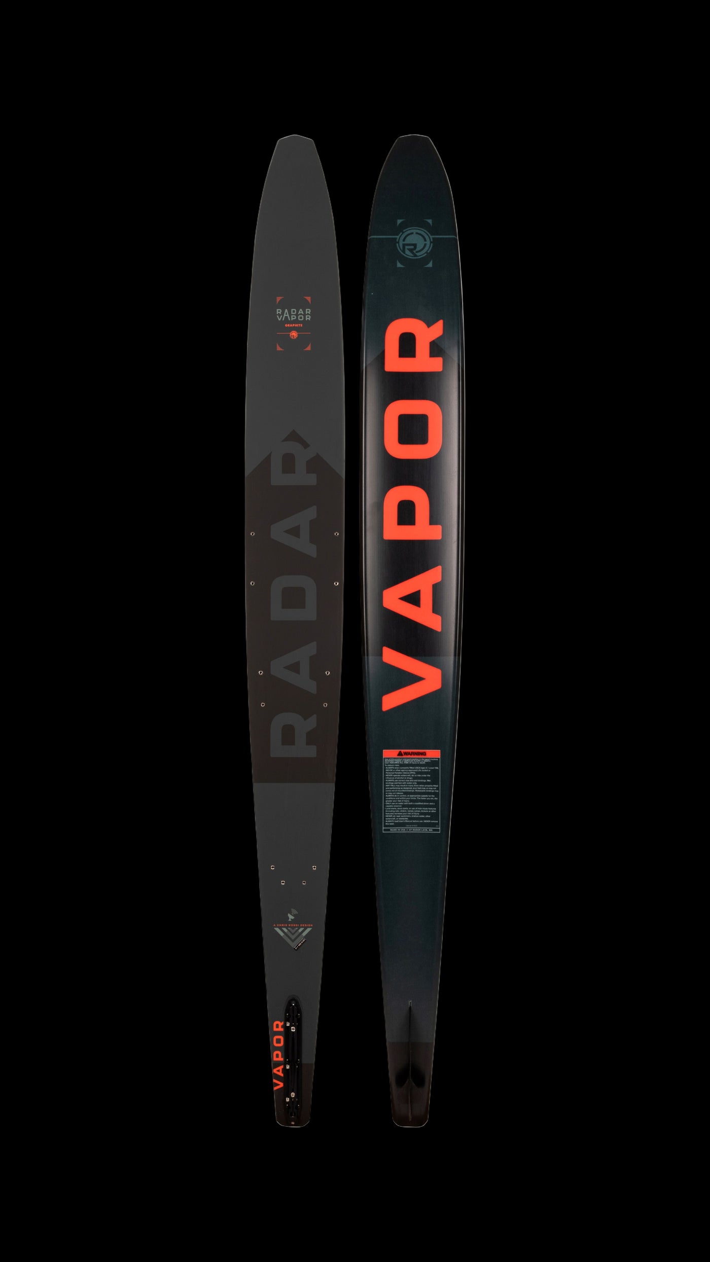 Radar - Graphite - Gun Metal/Candy Red - 2025