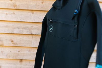 Dakine - Womens Mission 4/3mm Fullsuit Chest-Zip - Black