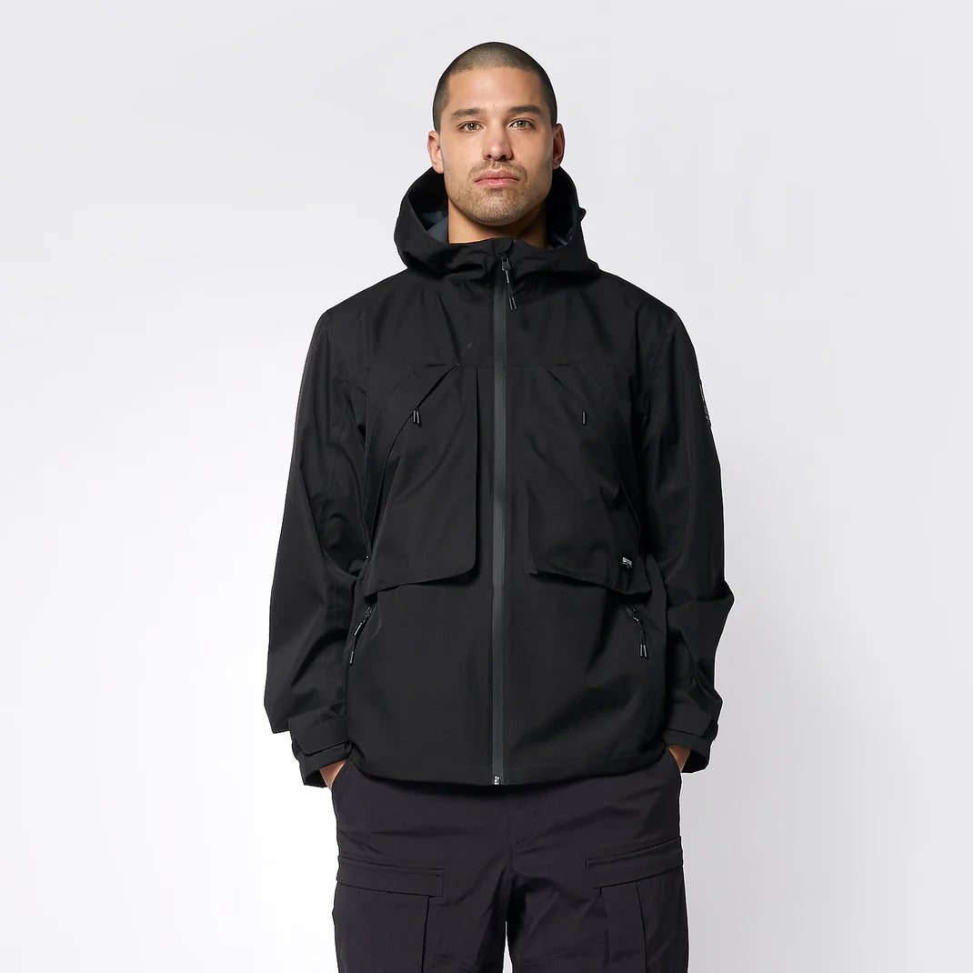 Mystic - DTS Rain Jacket - Black - 2025
