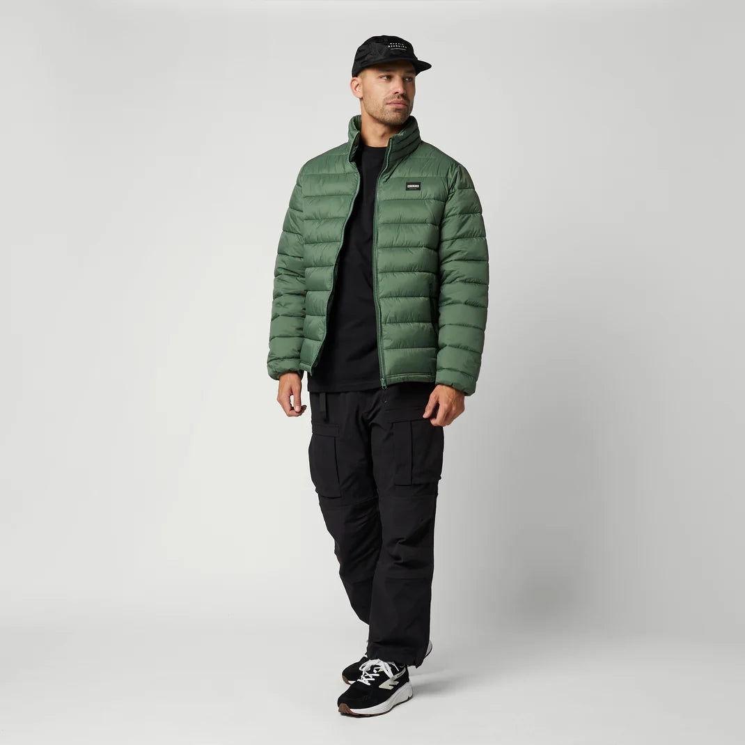 Mystic - Quilted Midlayer Jacket - Brave Green - 2025
