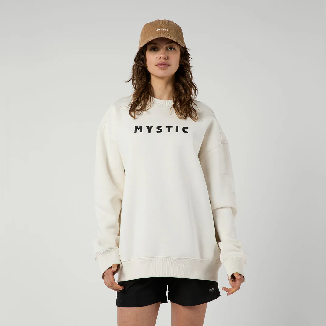 Mystic - Brand Crew Sweat - Off White - 2025