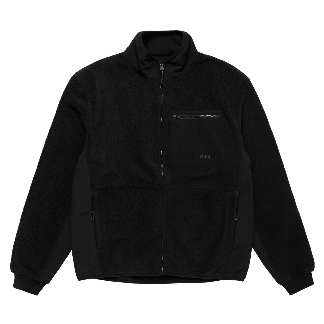 Mystic - DTS Fleece Zip Thru Sweat - Black - 2026