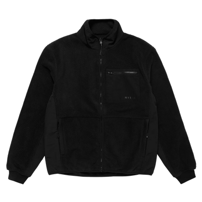 Mystic - DTS Fleece Zip Thru Sweat - Black - 2026