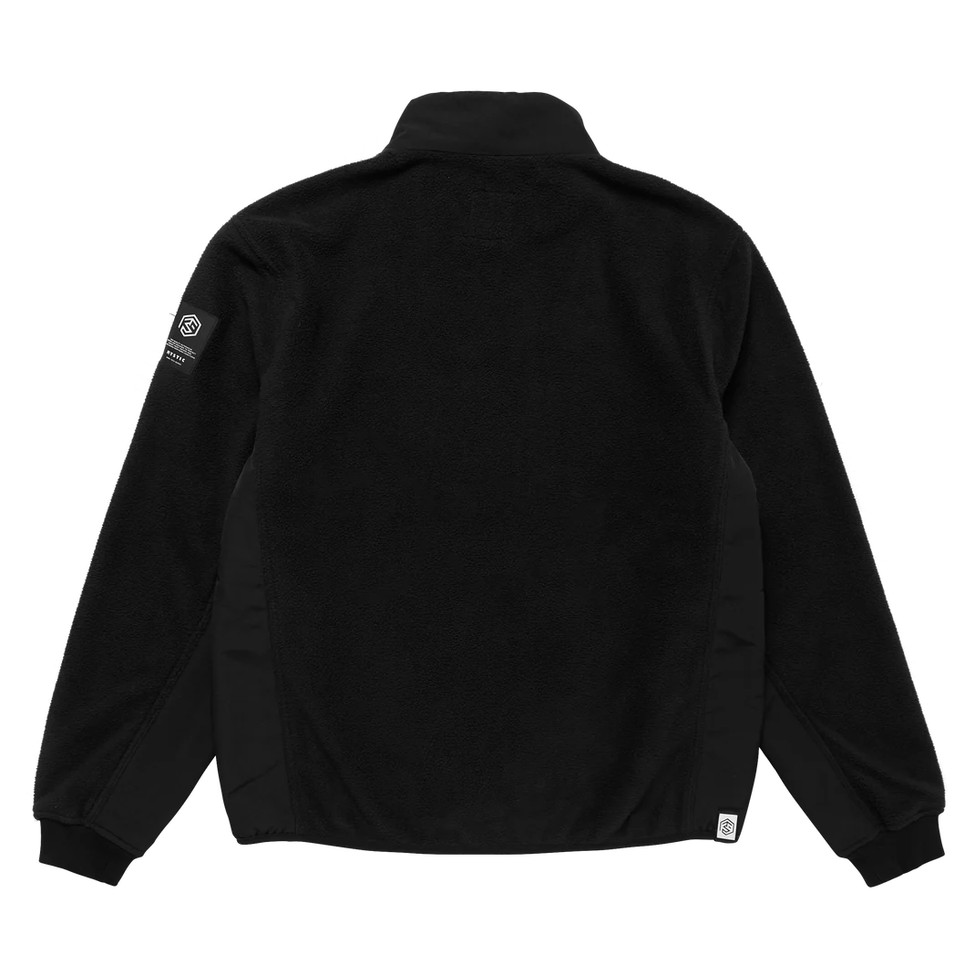 Mystic - DTS Fleece Zip Thru Sweat - Black - 2026
