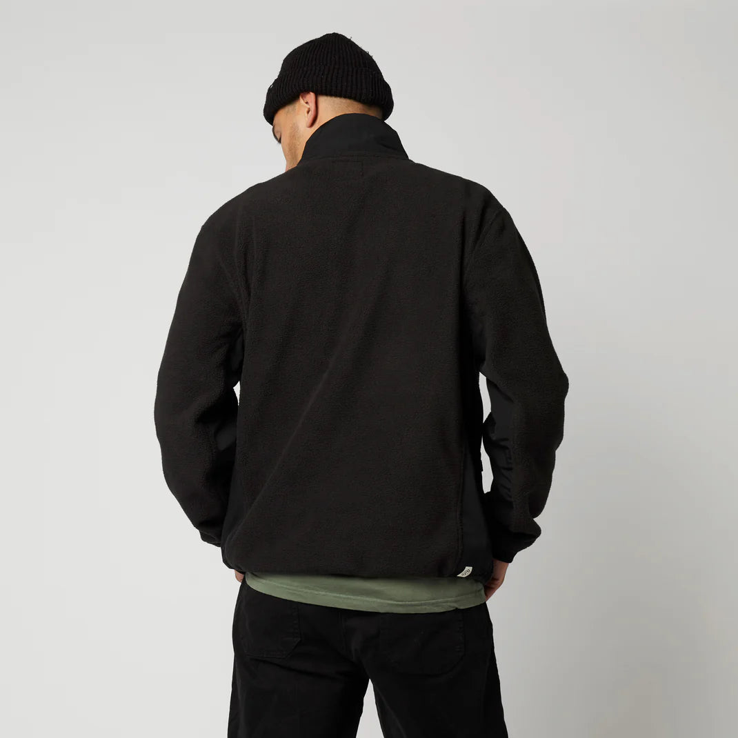 Mystic - DTS Fleece Zip Thru Sweat - Black - 2026