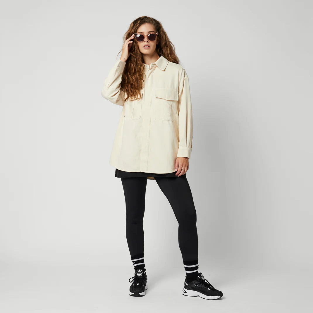 Mystic - The Overshirt Shirt Womens - Off White - 2024