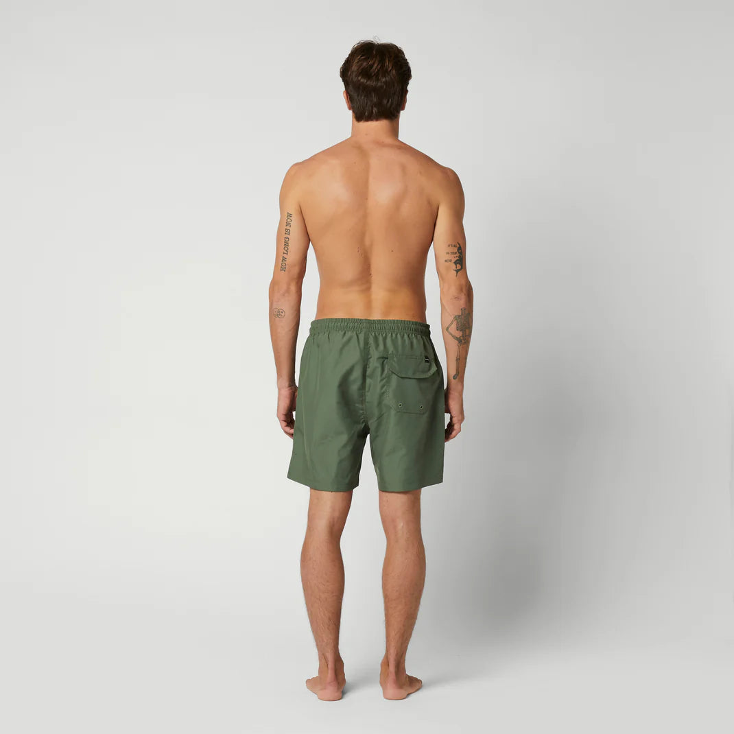 Mystic - Brand Swim Boardshort - Dark Olive - 2023