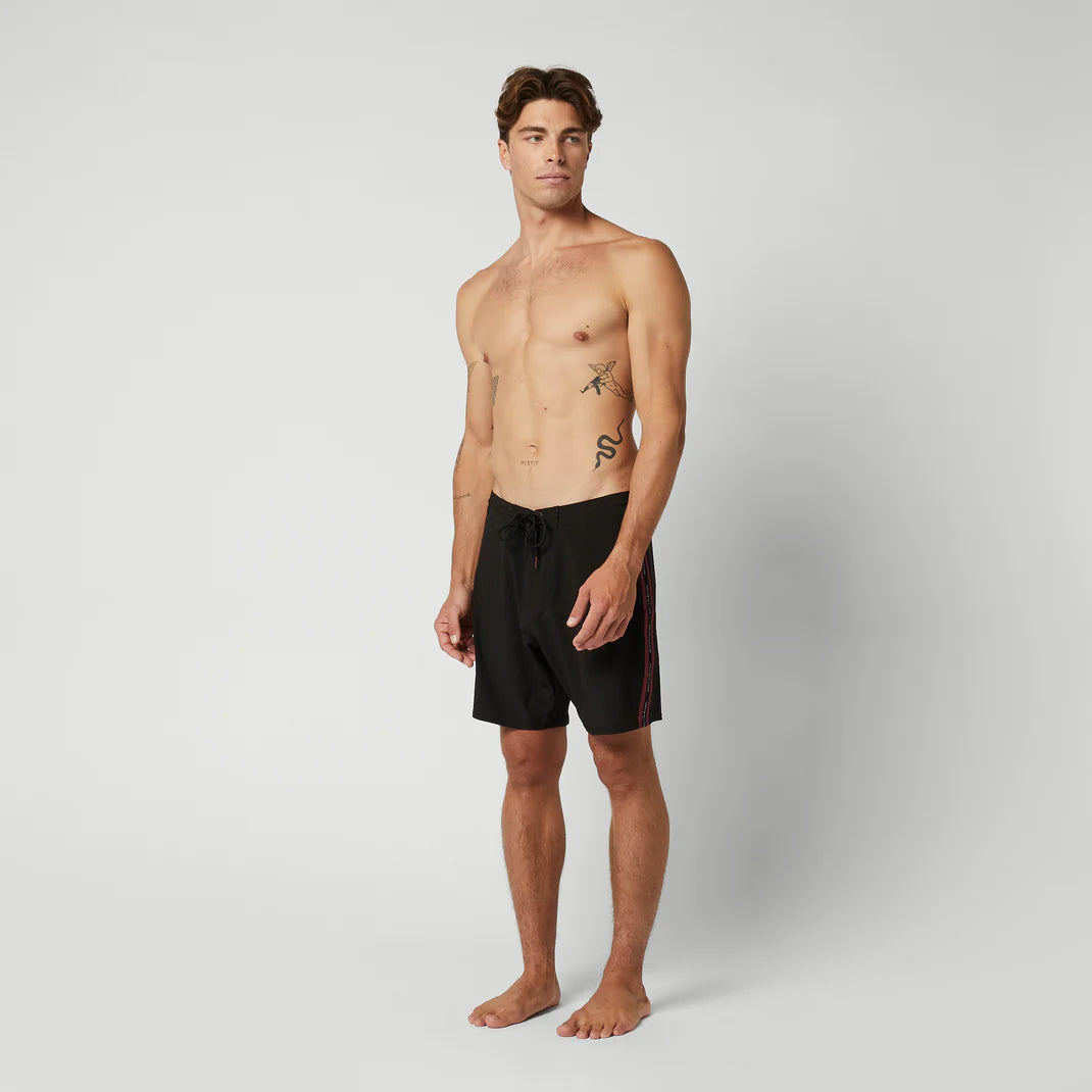Mystic - Ozzy Boardshort - Black - 2025