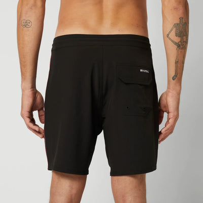 Mystic - Wild Rose  Boardshorts - Black - 2024
