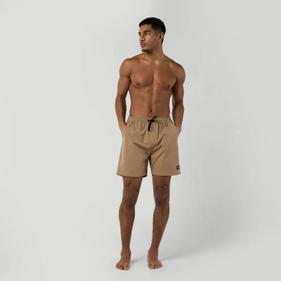 Mystic - Brand Swimshort - Slate Brown - 2025