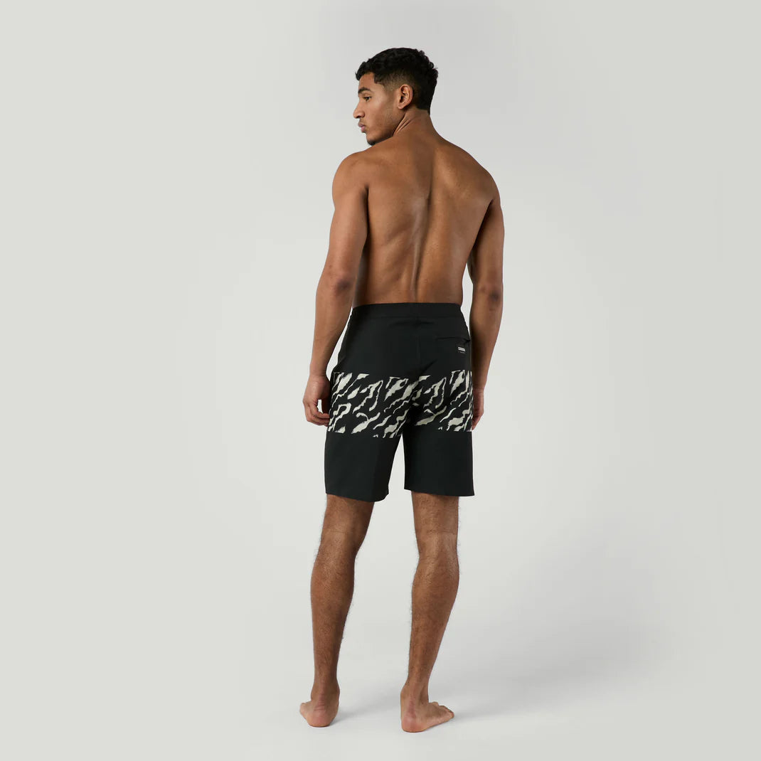 Mystic - Motif Boardshort - Black - 2025