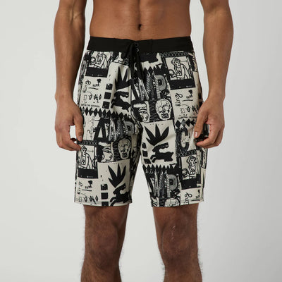 Mystic - Movement Boardshort - Sand - 2025