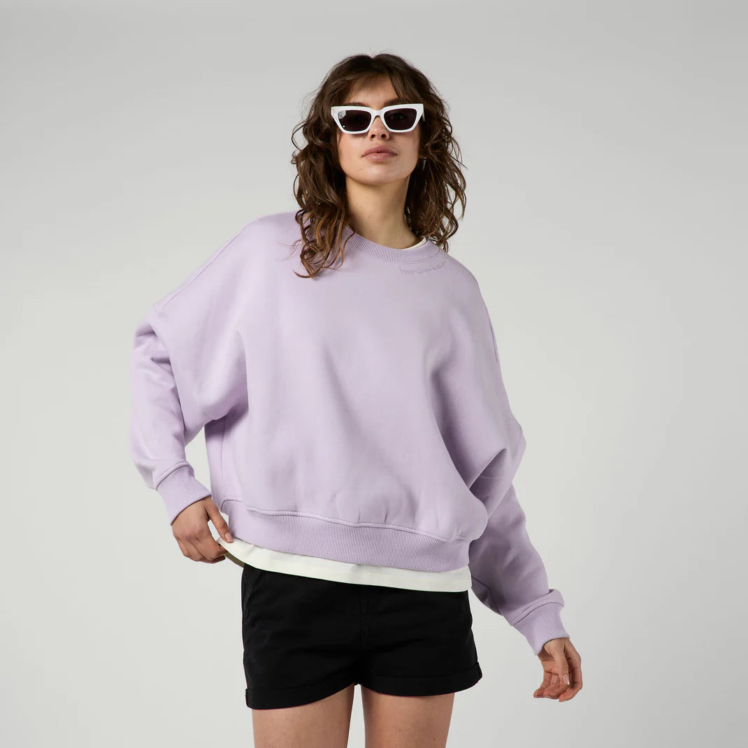 Mystic - Dropped Shoulder Crew Sweat Women - Lilac - 2025