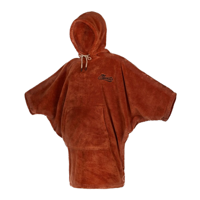 Mystic Womens Poncho Teddy - Rusty Red - 2021 | Buy Wake UK | 1