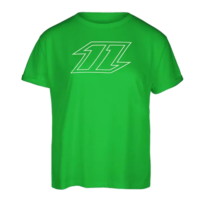 2020 - North KB - Womens Logo Tee - White & North Green | Buy Wake UK | 1